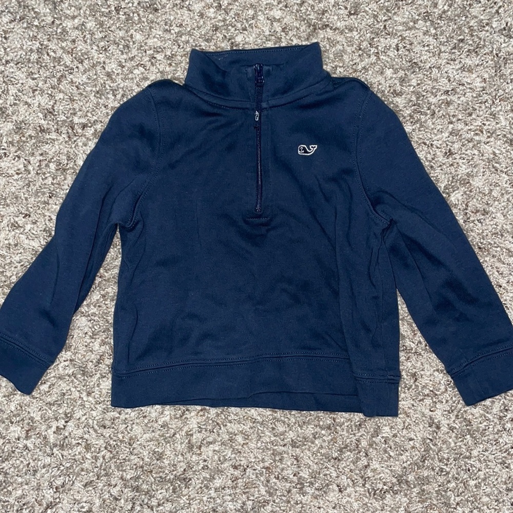Vineyard Vines - boys navy blue pullover - 2T